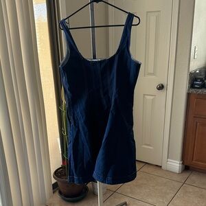 Kate Spade Navy Blue Maxi Dress